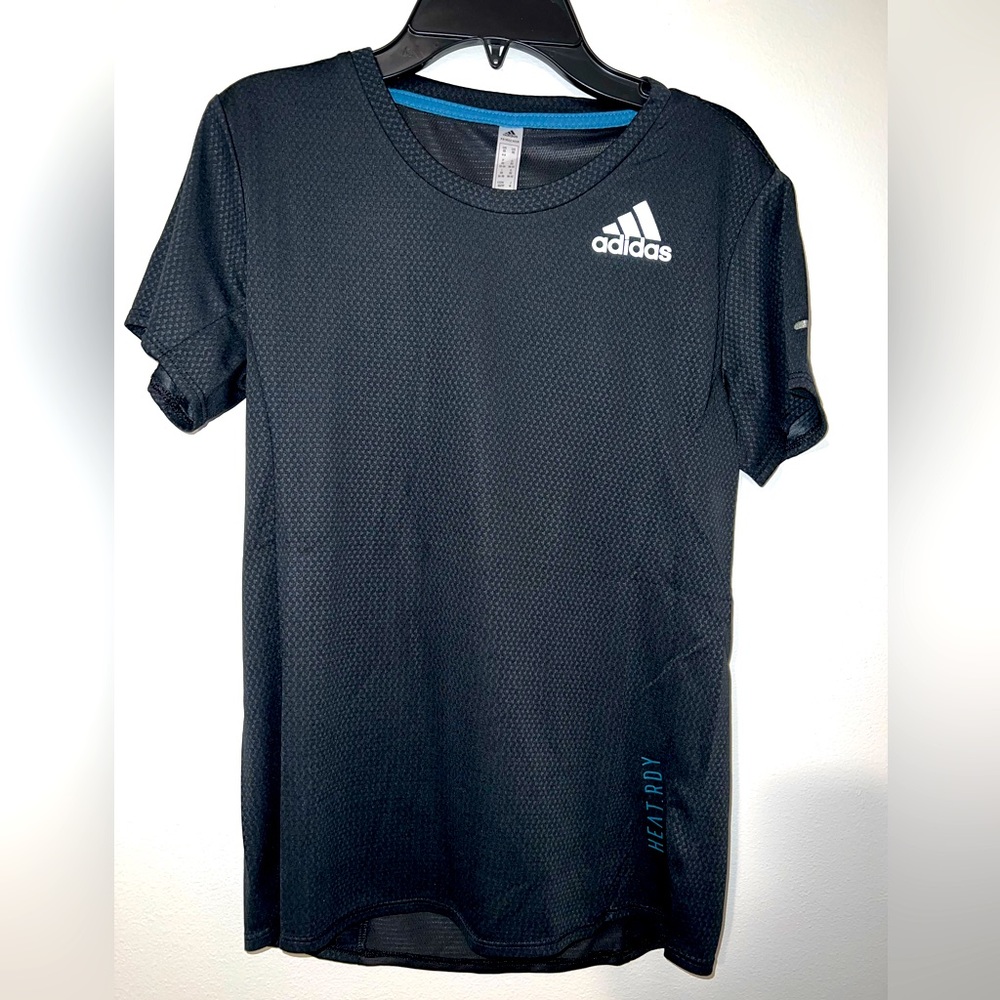 Black Adidas Heat RDY Tee
